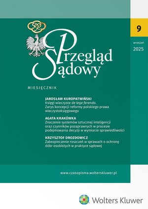 Przegląd Sądowy - Nr 9/2025 – ebook