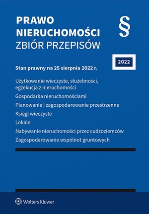 Prawo nieruchomości. Zbiór przepisów – ebook