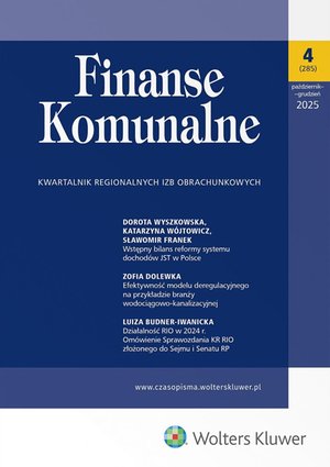 Finanse Komunalne - Nr 4/2025 – ebook