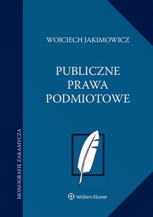 Publiczne prawa podmiotowe – ebook