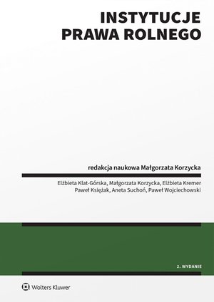 Instytucje prawa rolnego – ebook