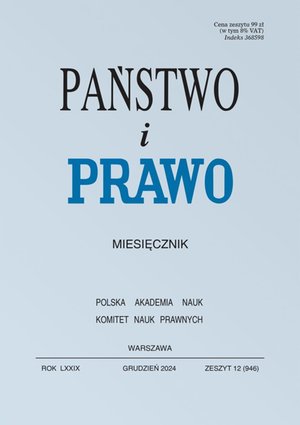 Państwo i Prawo. Nr 12/2024 [946] &ndash; ebook