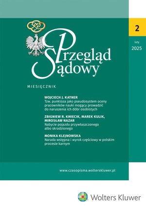 Przegląd Sądowy. Numer 2/2025 – ebook
