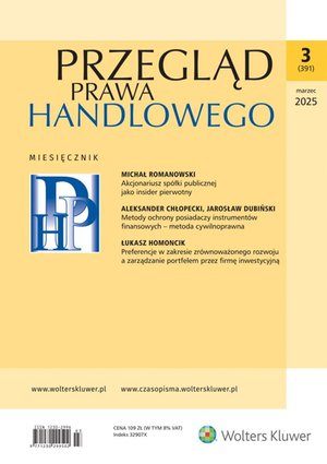 Przegląd Prawa Handlowego. Numer 3/2025 – ebook
