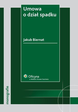 Umowa o dział spadku – ebook
