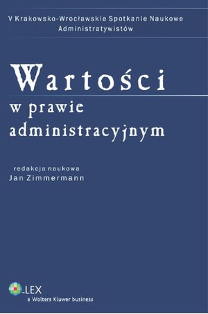 Wartości w prawie administracyjnym – ebook