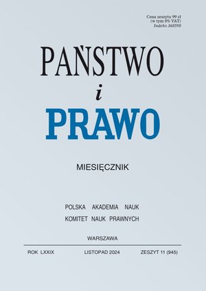 Państwo i Prawo. Nr 11/2024 – ebook