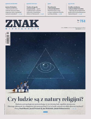 polityka, społeczno-informacyjne: Miesięcznik ZNAK nr 751: Czy ludzie są z natury religijni? &ndash; eprasa
