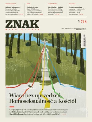 Miesięcznik Znak nr 748 Wiara bez uprzedzeń. Homoseksualność a Kościół – eprasa