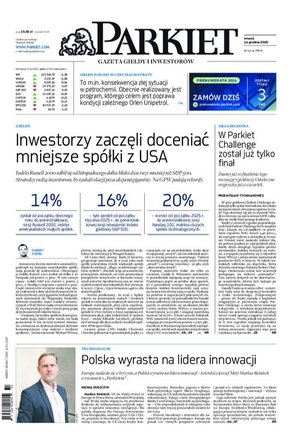 Parkiet &ndash; e-wydanie &ndash; 241/2025