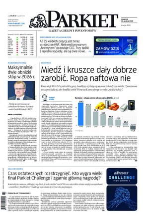 Parkiet &ndash; e-wydanie &ndash; 243/2025