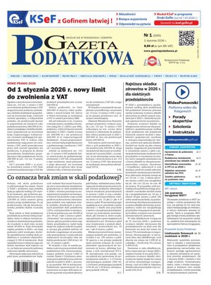 Gazeta Podatkowa &ndash; e-wydanie &ndash; 1/2026