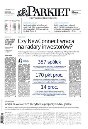 Parkiet &ndash; e-wydanie &ndash; 32/2026