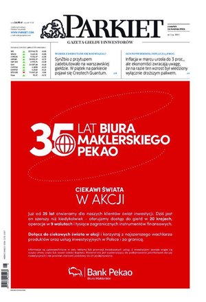 Parkiet &ndash; e-wydanie &ndash; 72/2026