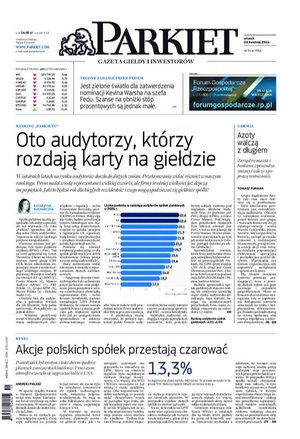 Parkiet &ndash; e-wydanie &ndash; 80/2026