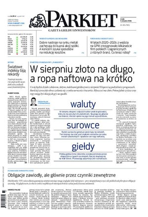 Parkiet &ndash; e-wydanie &ndash; 148/2026
