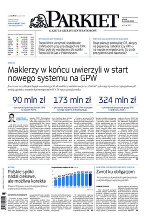 Parkiet &ndash; e-wydanie &ndash; 172/2026
