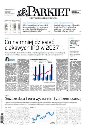 Parkiet &ndash; e-wydanie &ndash; 186/2026
