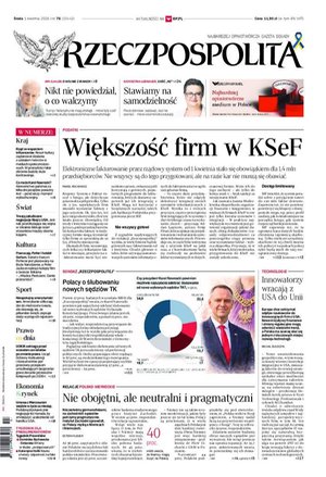 Rzeczpospolita &ndash; e-wydanie &ndash; 76/2026