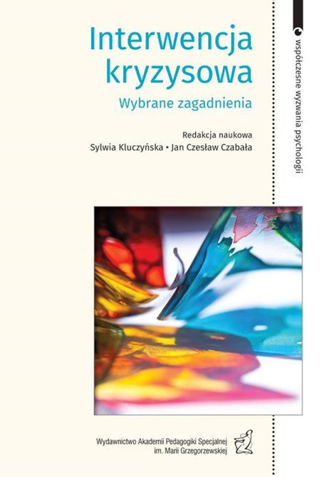 ebooki: Interwencja kryzysowa Wybrane zagadnienia &ndash; ebook
