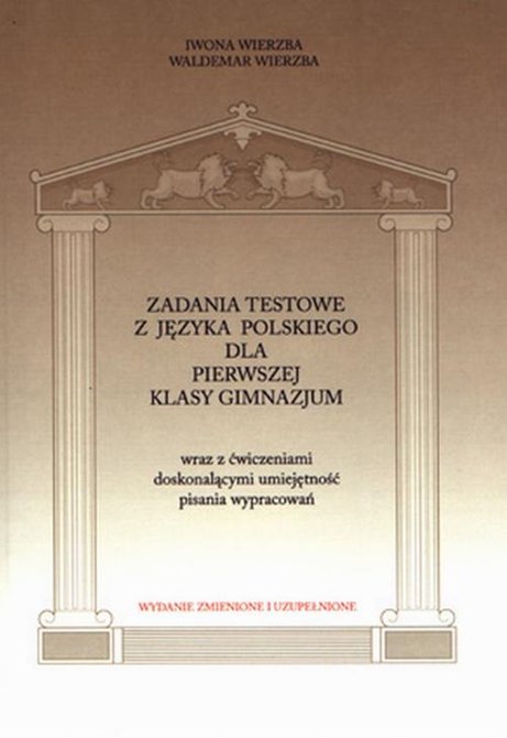 ebooki: Zadania testowe z języka polskiego dla pierwszej klasy gimnazjum &ndash; ebook