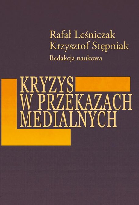 ebooki: Kryzys w przekazach medialnych – ebook