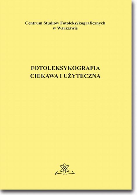 ebooki: Fotoleksykografia ciekawa i użyteczna &ndash; ebook