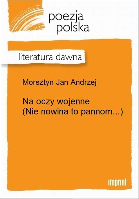 ebooki: Na oczy wojenne (Nie nowina to pannom...) – ebook