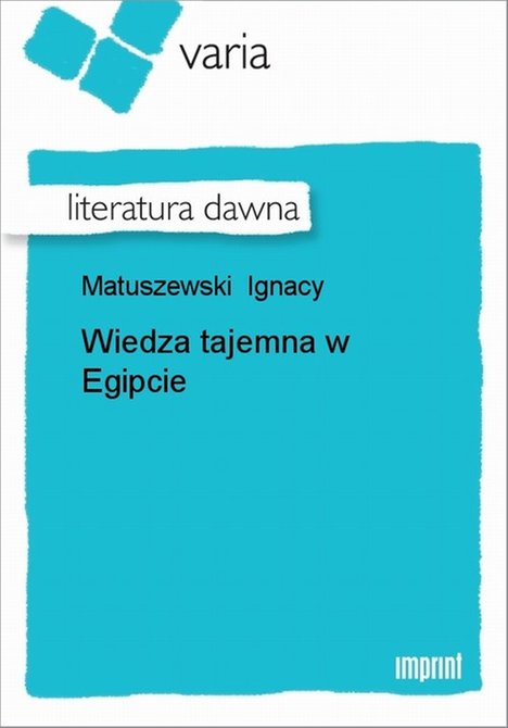 ebooki: Wiedza tajemna w Egipcie &ndash; ebook