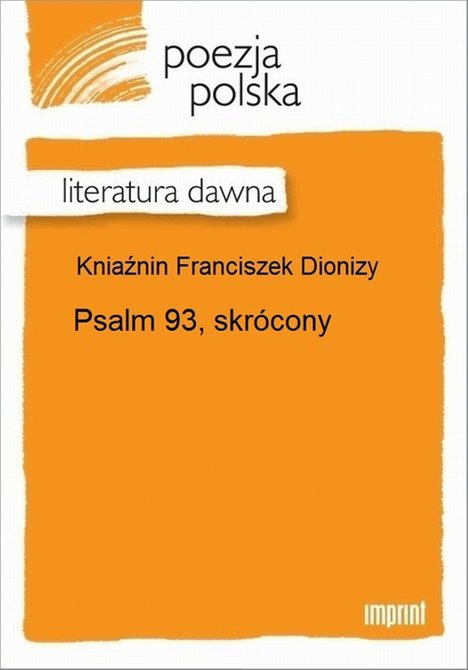 ebooki: Psalm 93, skr&oacute;cony &ndash; ebook