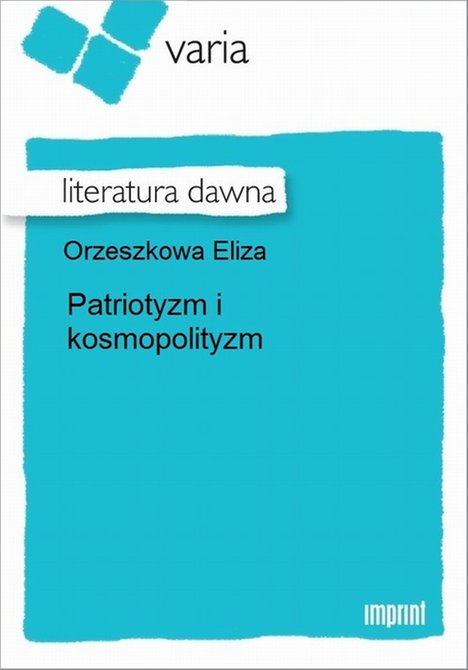 ebooki: Patriotyzm i kosmopolityzm – ebook