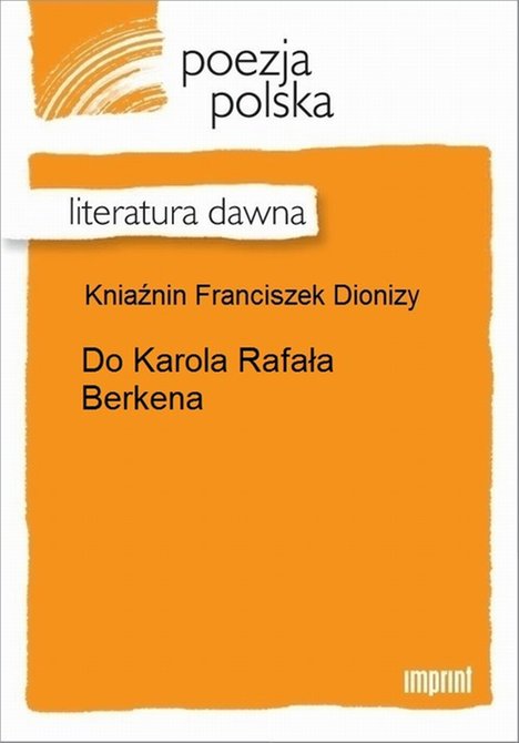 ebooki: Do Karola Rafała Berkena &ndash; ebook