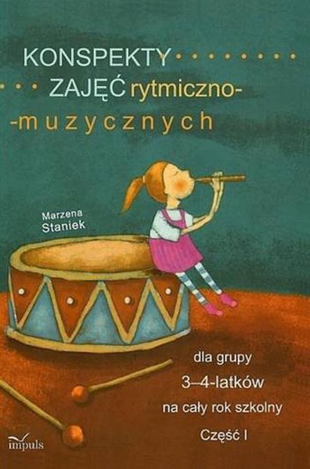 ebooki: Konspekty zajęć rytmiczno-muzycznych dla grupy 3-4-latk&oacute;w na cały rok szkolny &ndash; ebook