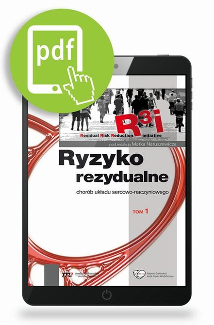 ebooki: Ryzyko rezydualne- chor&oacute;b układu sercowo naczyniowego, t.1 &ndash; ebook