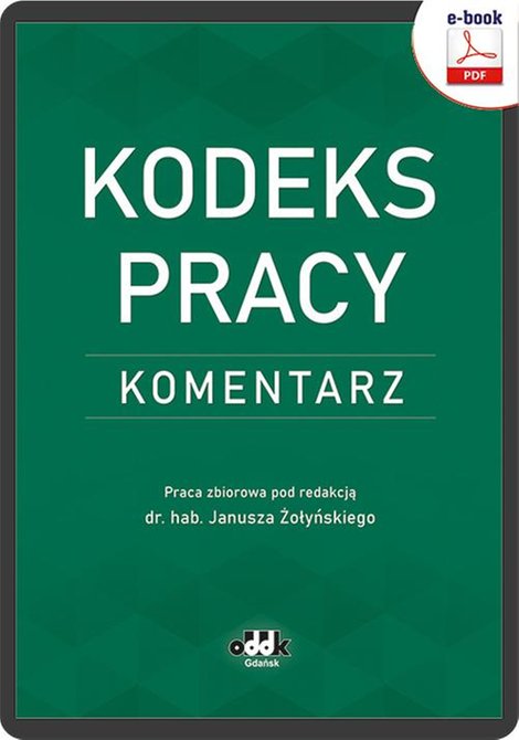 ebooki: Kodeks pracy. Komentarz (e-book) eBPP1505 &ndash; ebook