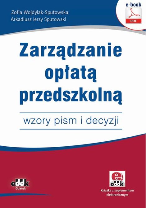 ebooki: Zarządzanie opłatą przedszkolną - wzory pism i decyzji (e-book z suplementem elektronicznym) eBJB1377e &ndash; ebook