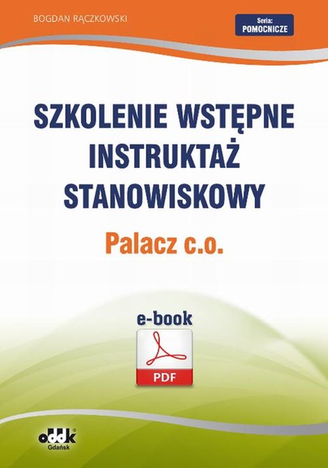 ebooki: Szkolenie wstępne Instruktaż stanowiskowy Palacz c.o. &ndash; ebook
