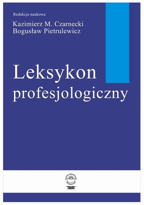 ebooki: Leksykon Profesjologiczny &ndash; ebook