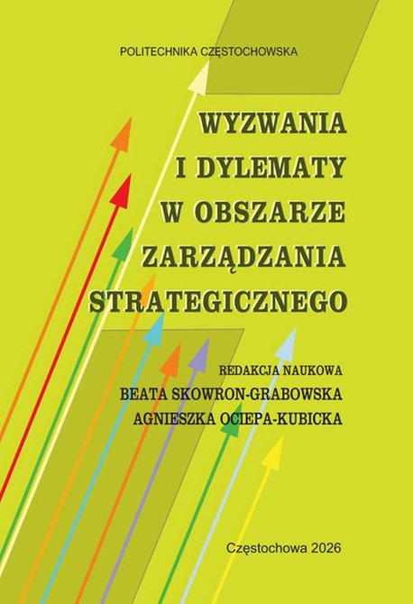 ebooki: Wyzwania i dylematy w obszarze zarządzania strategicznego &ndash; ebook