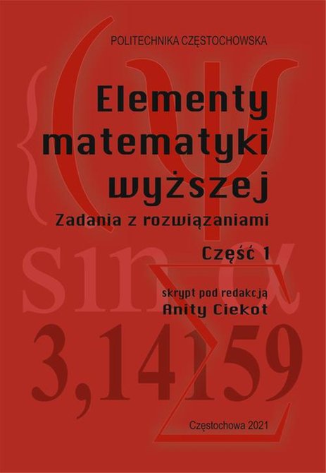 ebooki: Elementy matematyki wyższej. Cześć 1 &ndash; ebook