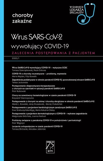 ebooki: W gabinecie lekarza specjalisty. Choroby zakaźne. Wirus SARS-CoV-2 wywołujący COVID-19 &ndash; ebook