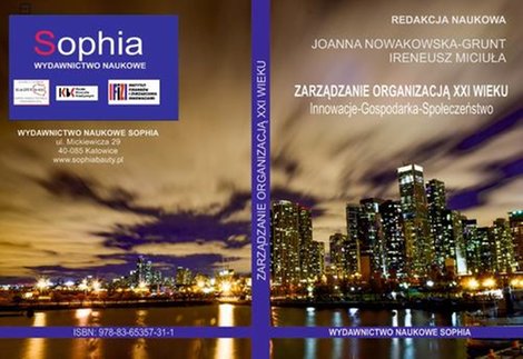 ebooki: Zarządzanie organizacją XXI wieku Innowacje - Gospodarka - Społeczeństwo &ndash; ebook