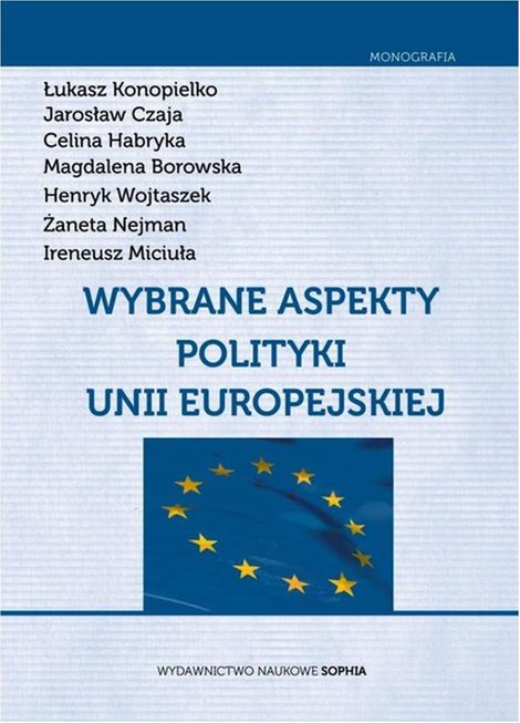 ebooki: Wybrane aspekty polityki Unii Europejskiej &ndash; ebook