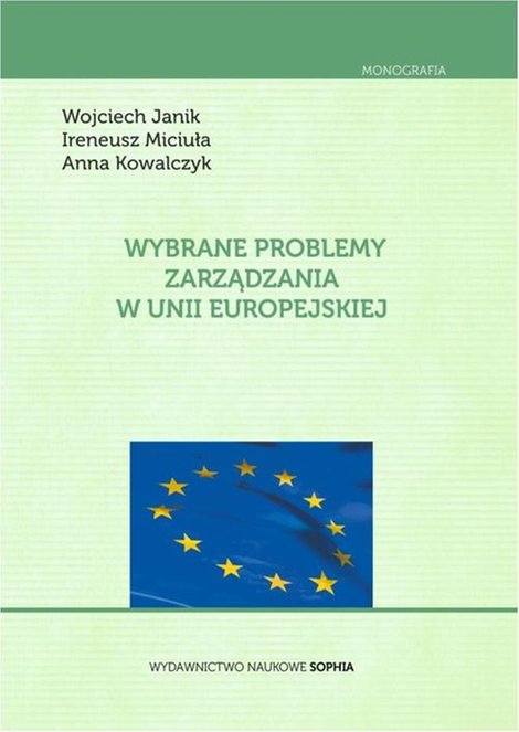 ebooki: Wybrane problemy zarządzania w Unii Europejskiej &ndash; ebook