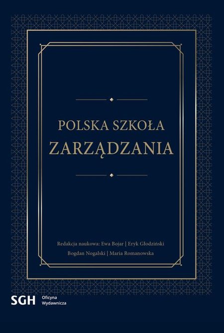ebooki: POLSKA SZKOŁA ZARZĄDZANIA &ndash; ebook