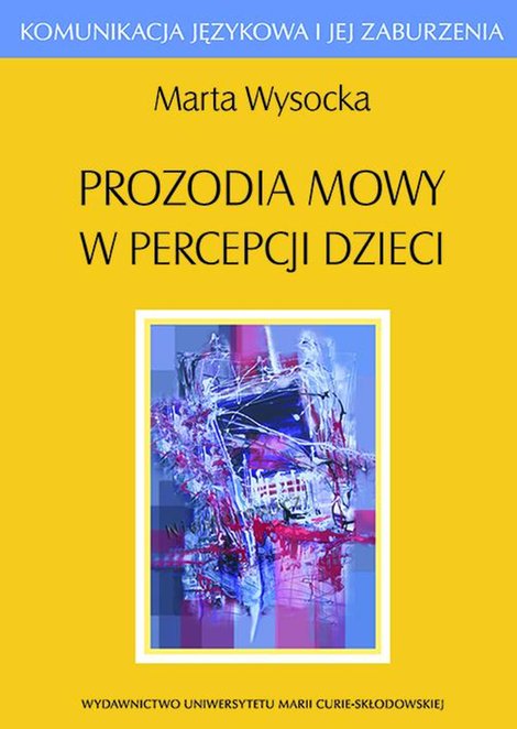 ebooki: Prozodia mowy w percepcji dzieci &ndash; ebook