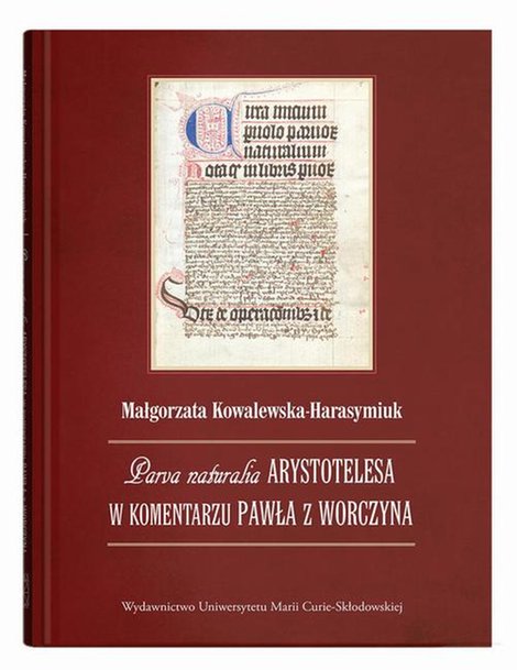 ebooki: Parva naturalia Arystotelesa w komentarzu Pawła z Worczyna &ndash; ebook