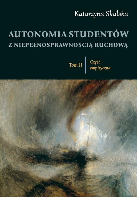 ebooki: Autonomia student&oacute;w z niepełnosprawnością ruchową. Tom II Część empiryczna &ndash; ebook