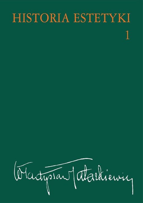 ebooki: Historia estetyki, t.1 &ndash; ebook