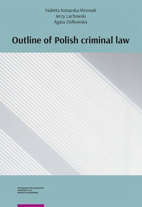 ebooki: Outline of Polish criminal law &ndash; ebook